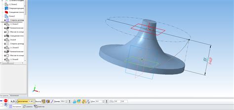 Модель турбины в Компас 3d