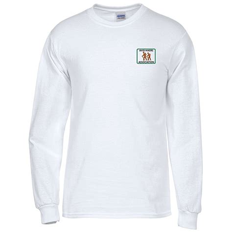 Imprint Gildan Oz Ultra Cotton Ls T Shirt Men S White