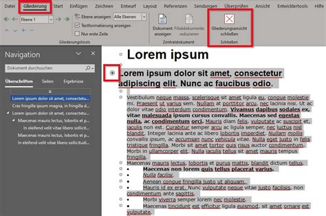 Word Gliederung Anzeigen So Geht S