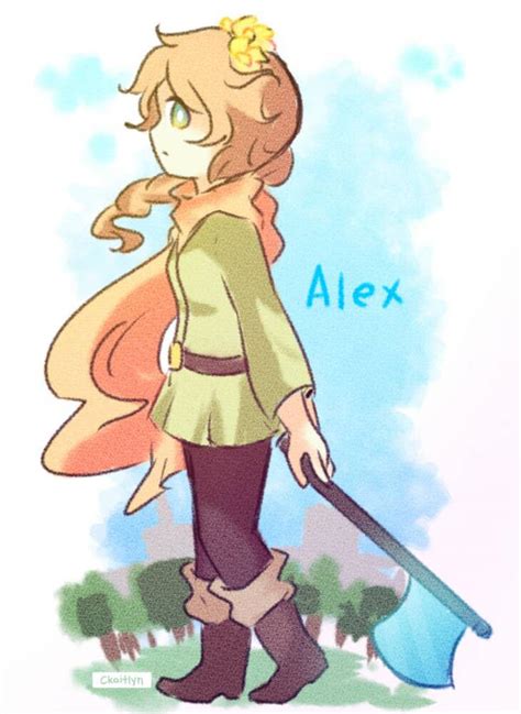 Minecraft Alex | FanArt by ckaitlyn on DeviantArt