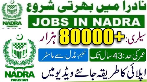 Nadra Jobs Latest Nadra Job Today Nadra Jobs New Nadra