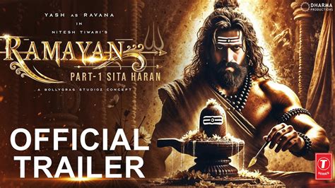 Ramayana Official Trailer Sai Pallavi Ranbir Kapoor Sunny Deol