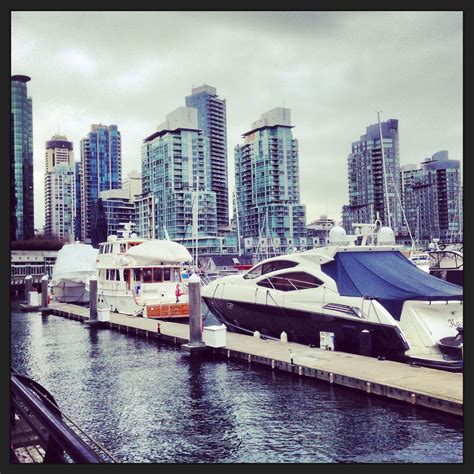 Vancouver seen from the waterfront! | Waterfront, Canal, Vancouver