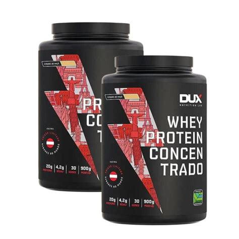 Suplemento Em P Whey Protein Concentrado Novos Sabores Do Mundo Dux