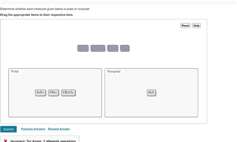 Determine Whether Each Molecule Given Below Is Polar Or Nonpolar