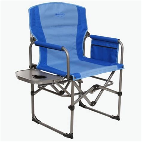 Kamp Rite Portable Director S Camp Chair W Cup Holder Side Table