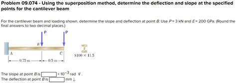 Solved Problem 09074 Using The Superposition Method Determine The