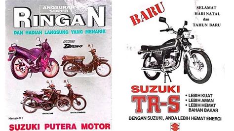 10 Potret Iklan Motor Suzuki Era Dulu Benar Benar Penuh Kenangan Manis