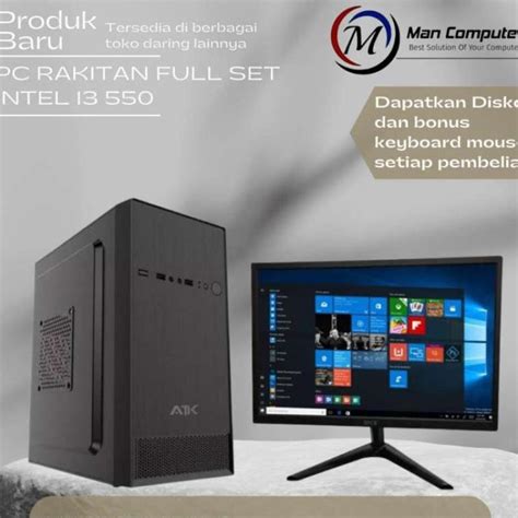 Jual Paket Cpu Pc Rakitan Intel Core I Full Set Lengkap