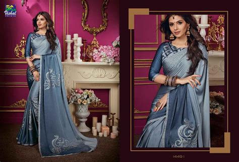 Vishal Prints D Amore Vol Printed Fancy Fabric Sarees Collection At