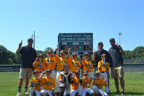 Trumbull All Star Baseball Team Wins Touranment Trumbull Ct Patch