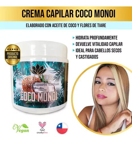 Solfer Crema Capilar Para Masaje Coco Monoi Hidratante Cuotas Sin Inter S