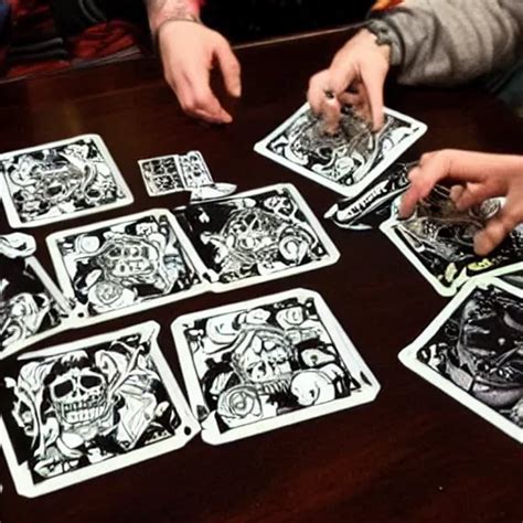 Skeletons Playing Magic The Gathering Stable Diffusion Openart