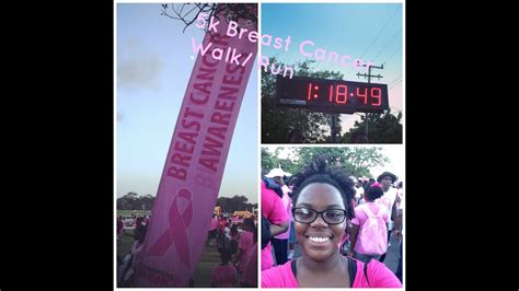 5k Breast Cancer Walkrun Youtube