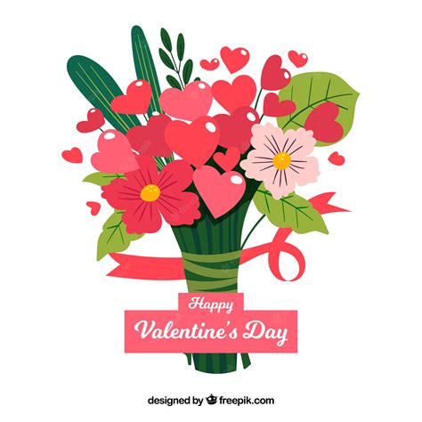 Valentine S Day Clip Art Free - Valentine Flowers Clip Art - Free - Clip Art Library