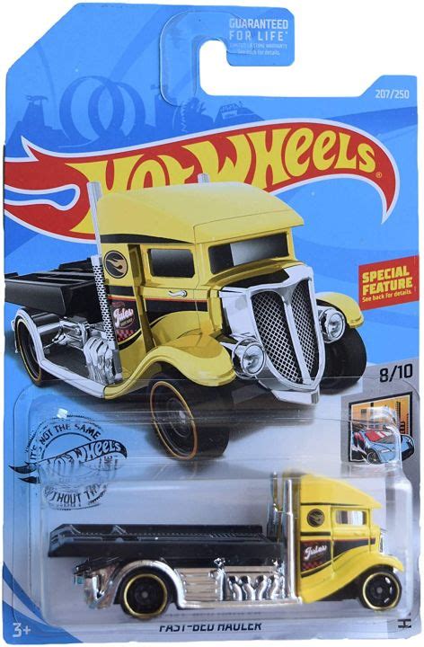 Hot Wheels Treasure Hunt Fast Bed Hauler Yellow Daraz Lk