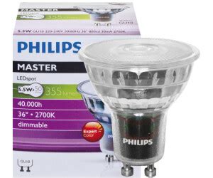 Philips Master LED ExpertColor 5 5 50W GU10 927 36D Au Meilleur Prix