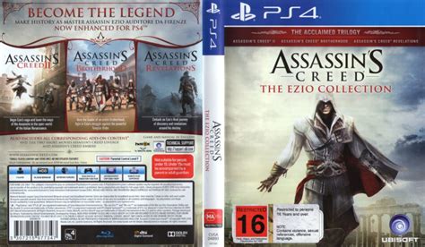 Assassins Creed The Ezio Collection 2016 Pal Ps4 Cover Dvdcovercom