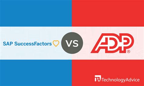 Sap Successfactors Vs Adp Workforce Now Technologyadvice