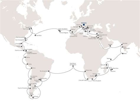 Crociera Giro Del Mondo Costi Prezzi E Itinerari Costa Crociere