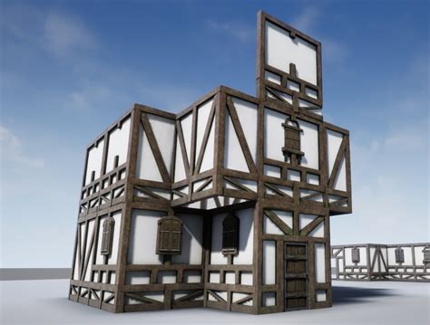 Wip Medieval Castle University Final Major Project — Polycount