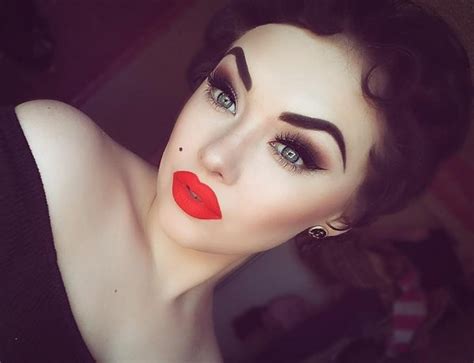 Rockabilly Pin Up Makeup Saubhaya Makeup