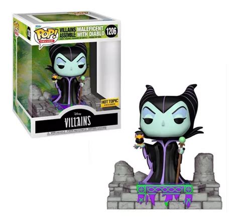 Funko Pop Disney Villanos Deluxe Maleficent Hot Topic Env O Gratis