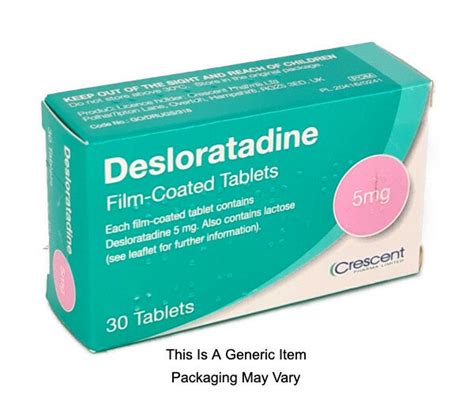 Desloratadine 5mg Tablets Desloratadine Rightdose