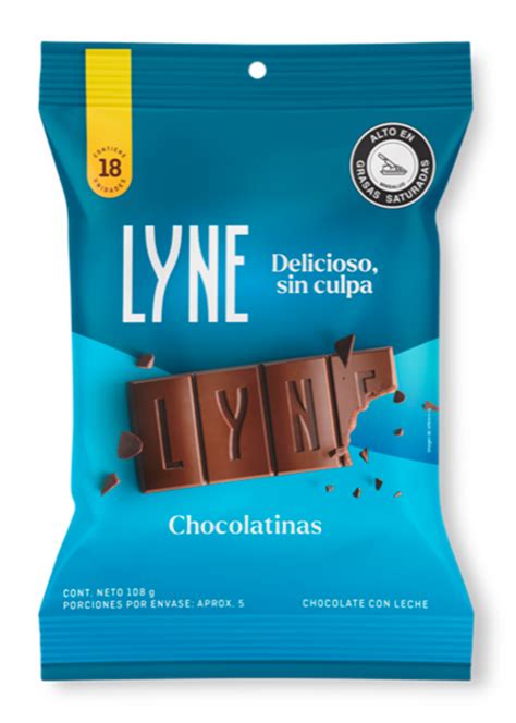 Barra Lyne Chocolate Con Leche Gr Lyne Lyne