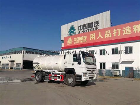 Sinotruk Howo X X Vacuum Sewage Truck China Vacuum Truck And