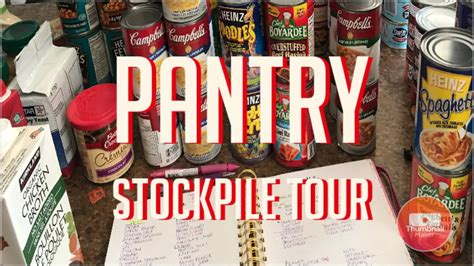 Pantry Tour And Getting Ready ~ Emergency Stockpile~prepper Pantry