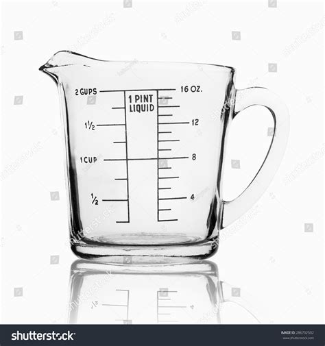 Measuring Cup Isolated On White Background Stock Photo 286702502 ...