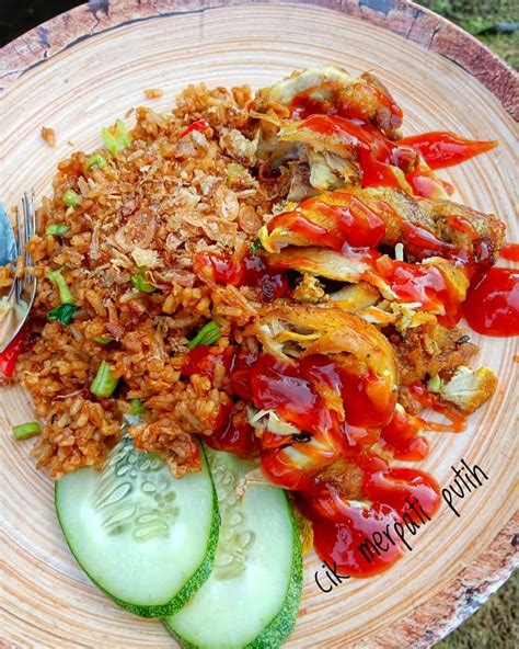 Nasi Goreng Ayam Yang Teramat Sedap Simple Je Resipinya