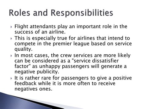 Ppt The Job Of Cabin Crew Powerpoint Presentation Free Download Id12546