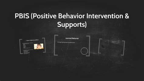 Pbis Positive Behavior Intervention And Supports By Jacob Rader On Prezi