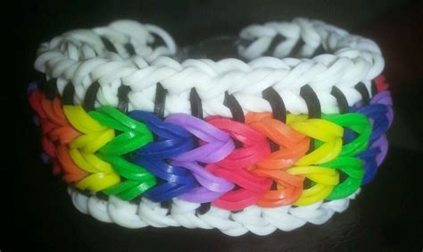 Rainbow Loom Sailors Pinstripe Bracelet Ebay