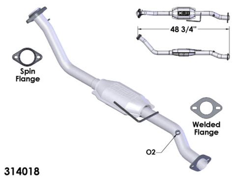 Convertidor Catal Tico Y Tuber A De La Epa Se Adapta A Ford Ranger