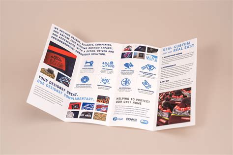 Custom Roll Fold Brochure Printing Greenerprinter