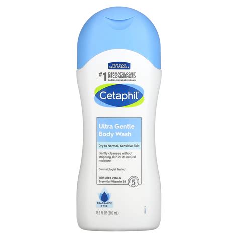 Cetaphil Ultra Gentle Body Wash Fragrance Free Fl Oz Ml