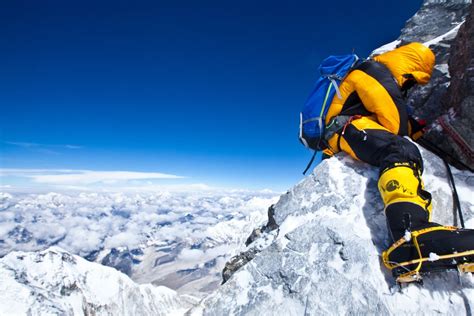 View From The Top Of Mount Everest