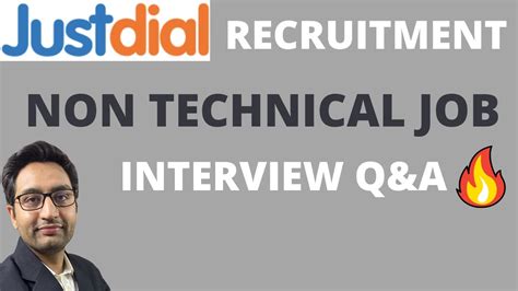 Just Dial Recruitment Interview Questions Youtube