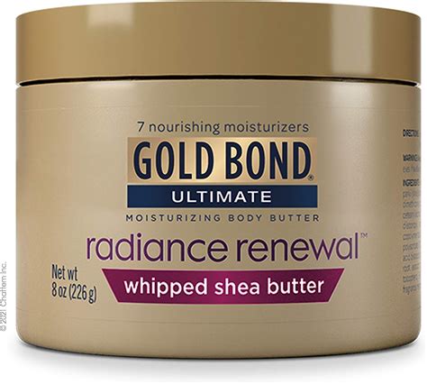 Gold Bond Radiance Renewal Cream Whipped Butter 8 Ounce Amazonca Beauty And Personal Care