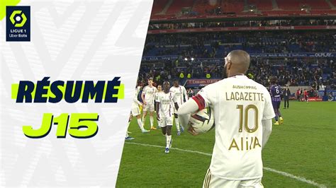 Résumé de la 15ème journée de la Ligue 1 Uber Eats 2023 2024 Vidéos