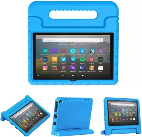 Funda Para Amazon Fire Hd Hd Plus Agarradera Goma Meses Sin