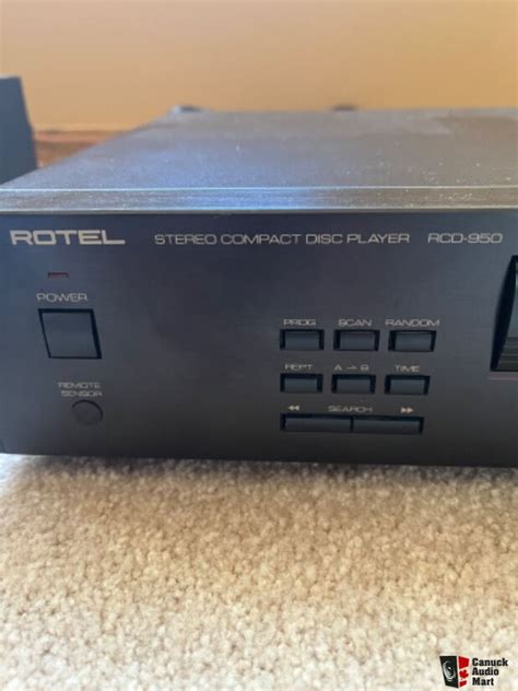 Rotel Stereo Compact Disc Player Rcd For Sale Canuck Audio Mart