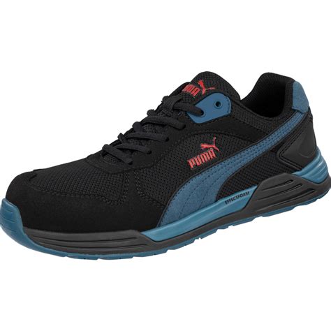 Zaščitna obutev PUMA FRONTSIDE BLK BLUE LOW S1P ESD HRO SRC