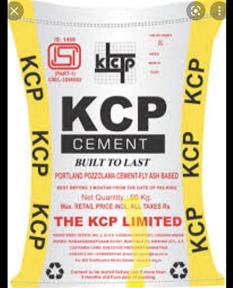 Kcp Cement Ppc At Rs Bag In Hyderabad Id