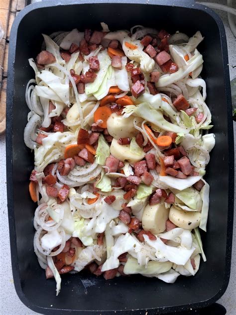 Polish farmer's potato and sausage casserole - CookINPolish ...