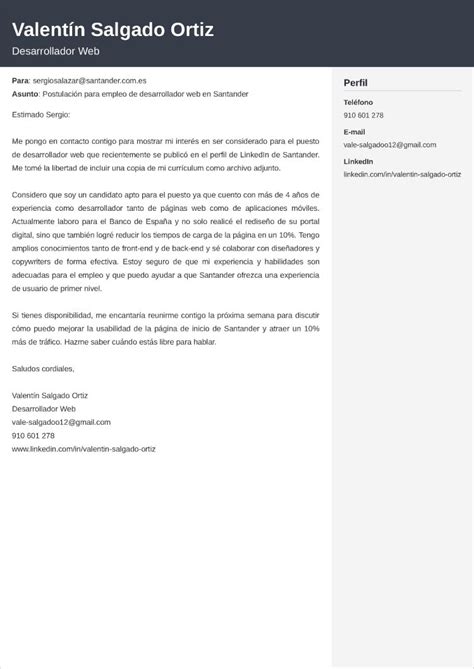 Como Redactar Un Email Para Enviar Mi Cv Infoupdate Org