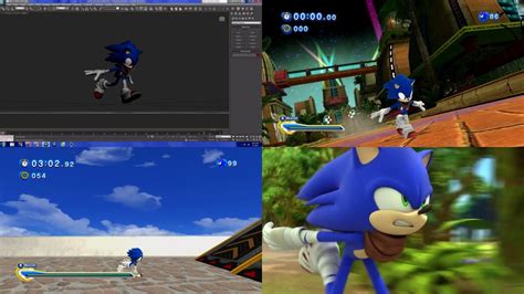 Sonic Boom Sonic Running Animation Youtube